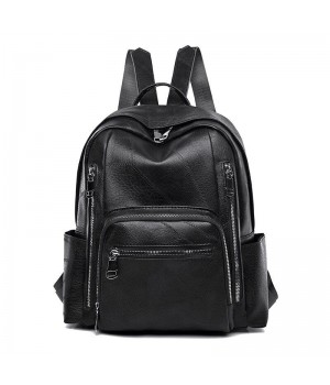 PU Leather Backpack Purse