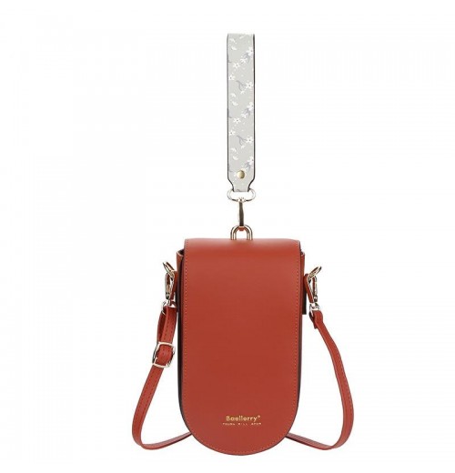 Small Leather Crossbody Phone Purse