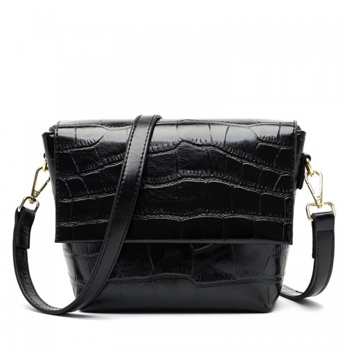 Croco Crossbody Bag