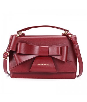 Red Purse With Bow ERIN