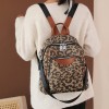 Cheetah Print Backpack Purse