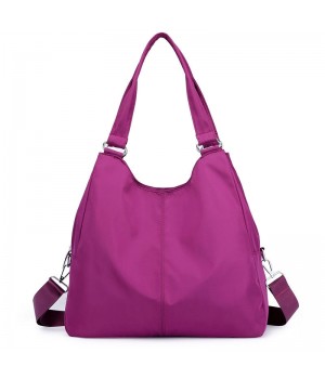 Nylon Zip Top Tote Bag