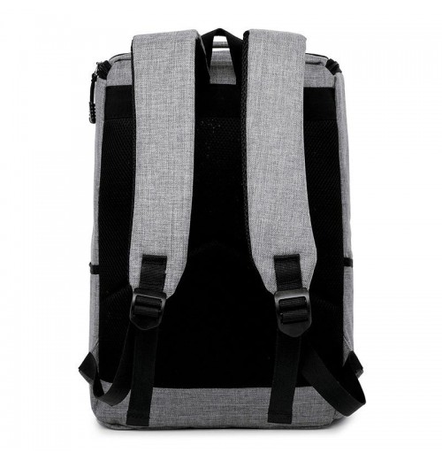 15.6 Backpack With Buckle Straps In Front