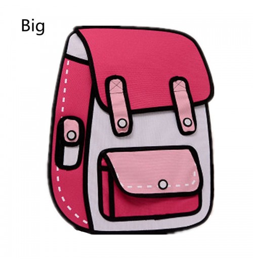 2d Cartoon Backpack