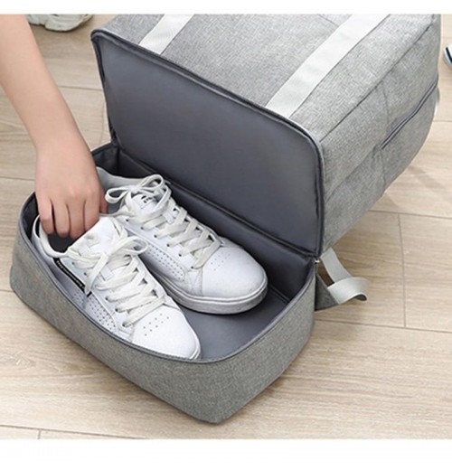 Gym Bag Backpack With Shoe Compartment