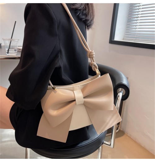 Knot Leather Shoulder Bag