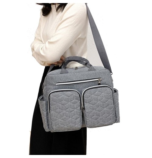 Compact Messenger Diaper Bag