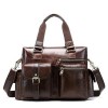 Leather Spend The Night Bag