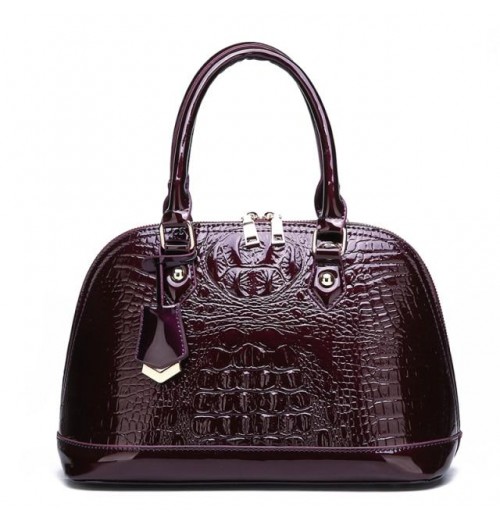 Croc Effect Handbag